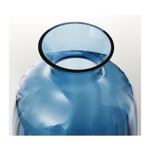 Zila stikla vāze (noma)