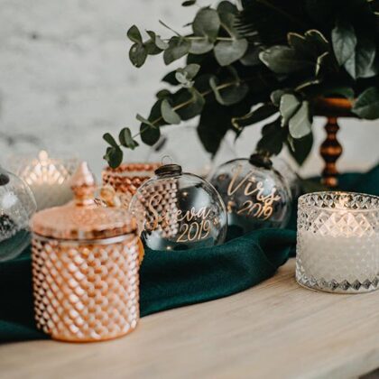 Фотосессия продуктов — рождественские украшения