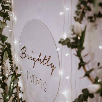 Оформление стенда свадебной выставки