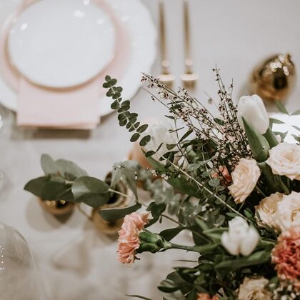 Оформление стенда свадебной выставки