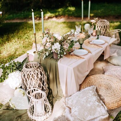 Kāzu pieturvietas noformēšana