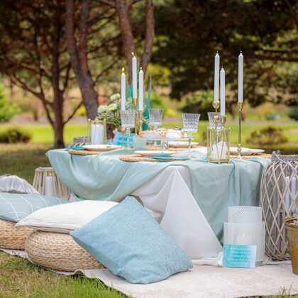 kāzu pietura / Kalsnavas arborētums